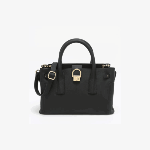 Equestre S Handle Noir-Etrier-Sacs-Maroquinerie Fortunas-Mouscron