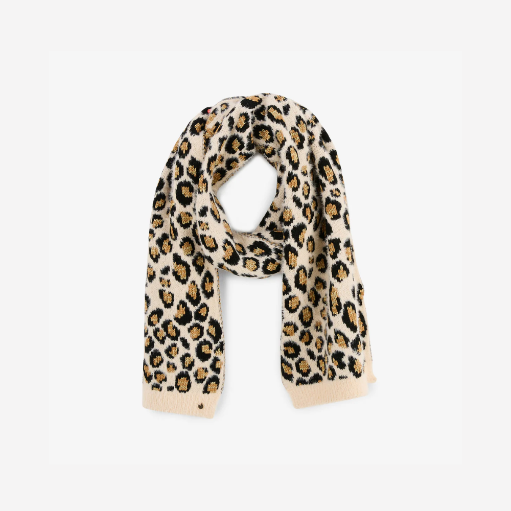 Echarpe Léopard Beige-Lollipops-Accessoires de mode-Maroquinerie Fortunas-Mouscron