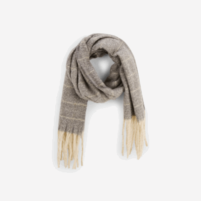 Echarpe Rosiane Gris-Lollipops-Accessoires de mode-Maroquinerie Fortunas-Mouscron
