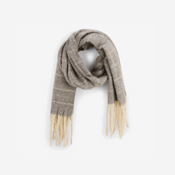 Echarpe Rosiane Gris-Lollipops-Accessoires de mode-Maroquinerie Fortunas-Mouscron
