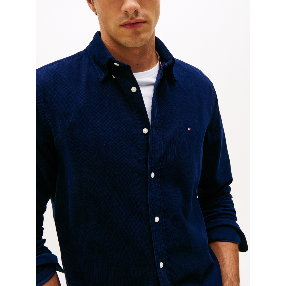 Chemise Imperial Blue-Tommy Hilfiger-Vêtements-Maroquinerie Fortunas-Mouscron Chemise Imperial Blue-Tommy Hilfiger-Vêtements-Maroquinerie Fortunas-Mouscron
