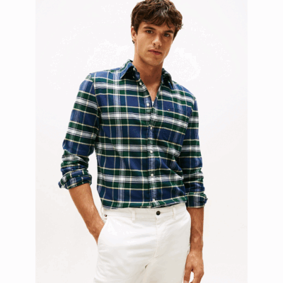 Chemise Flannel Hero-Tommy Hilfiger-Vêtements-Maroquinerie Fortunas-Mouscron