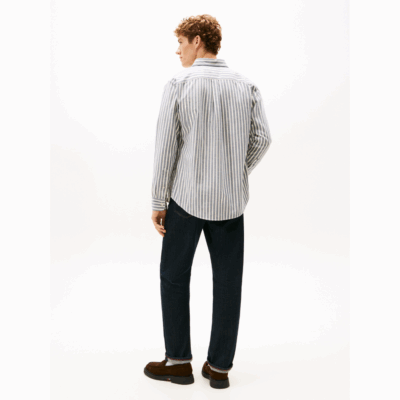 Chemise Flannel Stripe-Tommy Hilfiger-Vêtements-Maroquinerie Fortunas-Mouscron