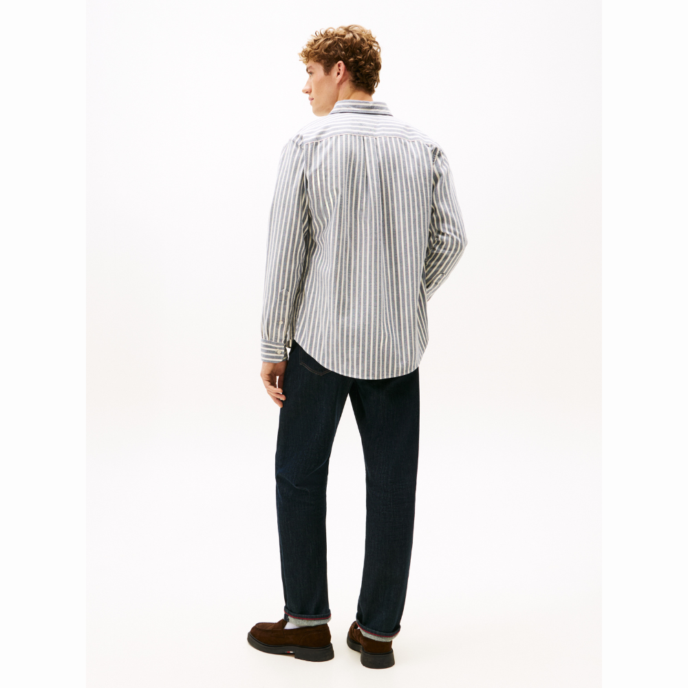 Chemise Flannel Stripe-Tommy Hilfiger-Vêtements-Maroquinerie Fortunas-Mouscron Chemise Flannel Stripe-Tommy Hilfiger-Vêtements-Maroquinerie Fortunas-Mouscron