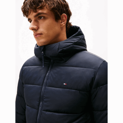 Doudoune Logo Blue-Tommy Hilfiger-Vêtements-Maroquinerie Fortunas-Mouscron