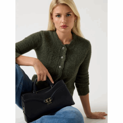 Dea Satchel Black-Guess-Sacs-Maroquinerie Fortunas-Mouscron