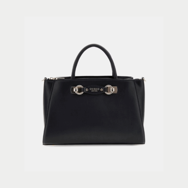 Mimina Satchel Black-Guess-Sacs-Maroquinerie Fortunas-Mouscron
