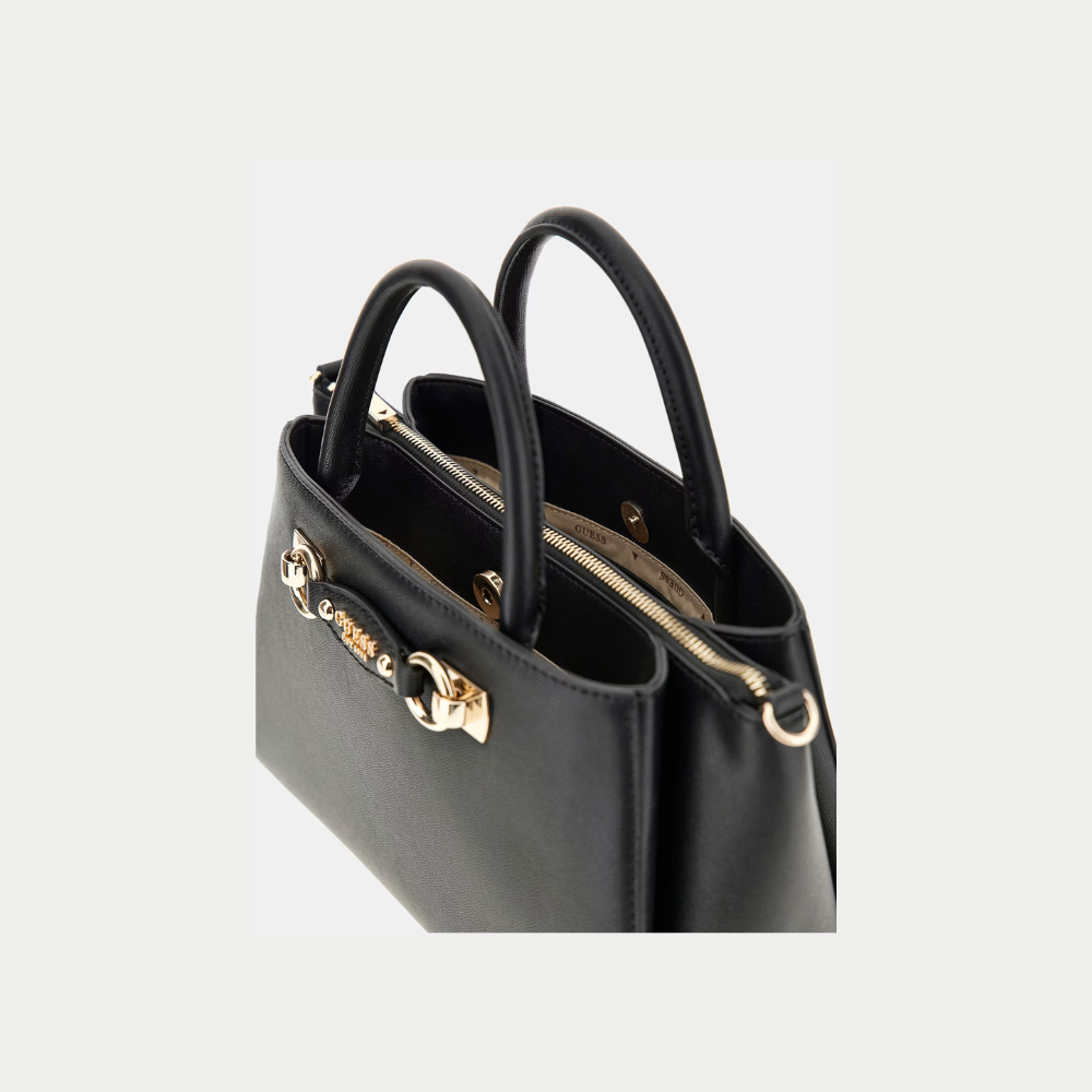 Mimina Satchel Black-Guess-Sacs-Maroquinerie Fortunas-Mouscron Mimina Satchel Black-Guess-Sacs-Maroquinerie Fortunas-Mouscron