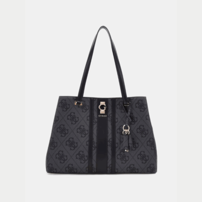 Erenia Tote Coal Logo-Guess-Sacs-Maroquinerie Fortunas-Mouscron