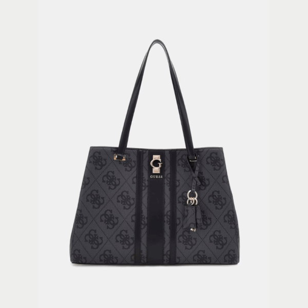 Erenia Tote Coal Logo-Guess-Sacs-Maroquinerie Fortunas-Mouscron