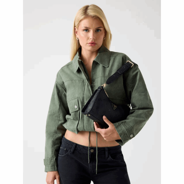 Cresidia Shoulder Black-Guess-Sacs-Maroquinerie Fortunas-Mouscron