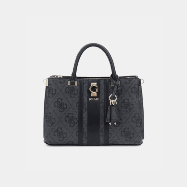 Erenia Satchel Coal Logo-Guess-Sacs-Maroquinerie Fortunas-Mouscron