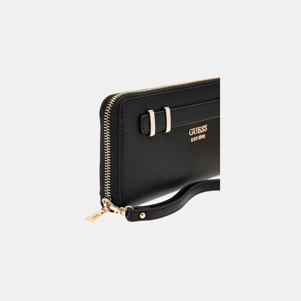 Portefeuille Gregoria L Black-Guess-Petite Maroquinerie-Maroquinerie Fortunas-Mouscron Portefeuille Gregoria L Black-Guess-Petite Maroquinerie-Maroquinerie Fortunas-Mouscron