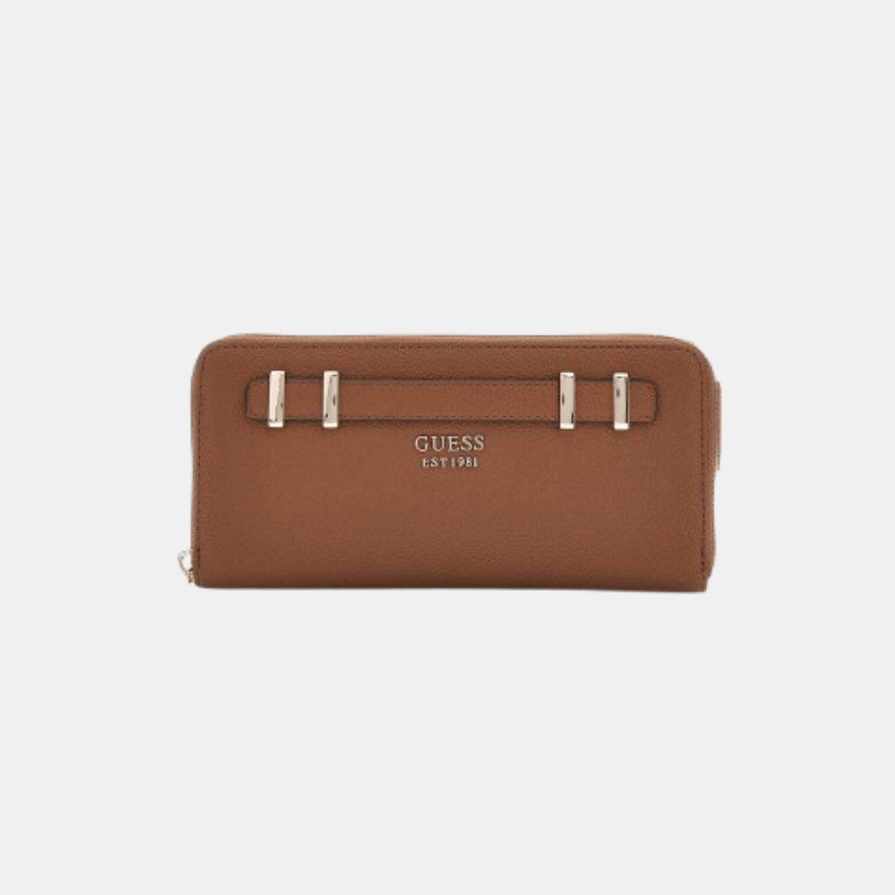 Portefeuille Gregoria L Cognac-Guess-Petite Maroquinerie-Maroquinerie Fortunas-Mouscron Portefeuille Gregoria L Cognac-Guess-Petite Maroquinerie-Maroquinerie Fortunas-Mouscron
