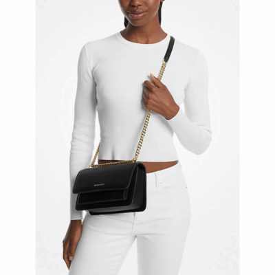 Heather Xbody Black-Michael Kors-Sacs-Maroquinerie Fortunas-Mouscron