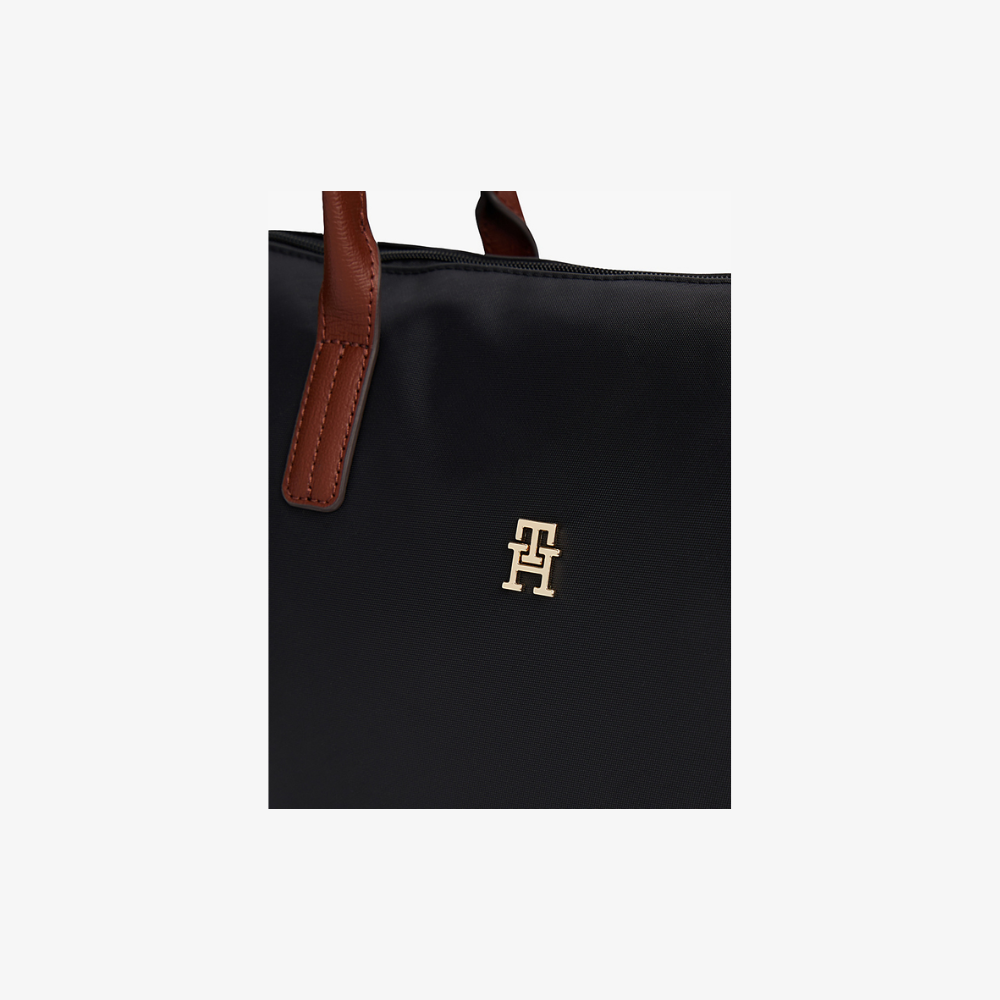 Tote Popette Black-Tommy Hilfiger-Sacs-Maroquinerie Fortunas-Mouscron