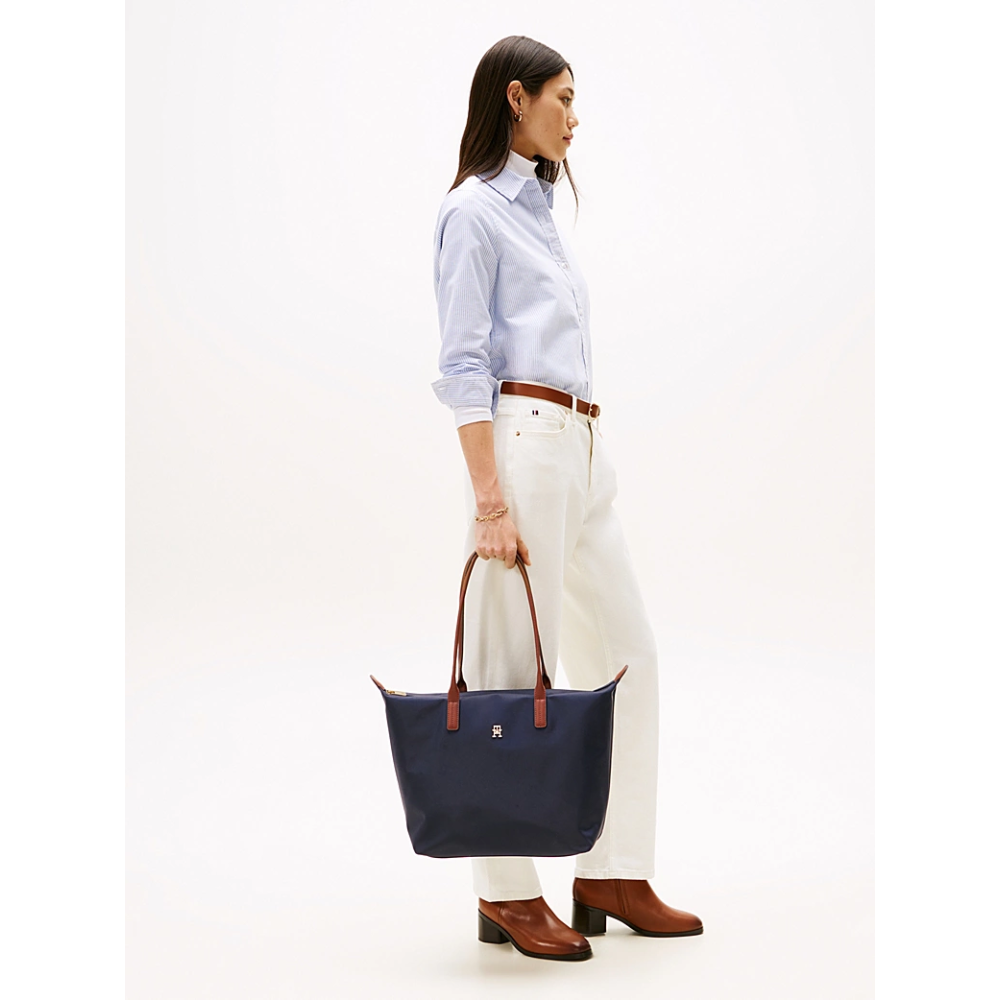 Tote Popette Blue-Tommy Hilfiger-Sacs-Maroquinerie Fortunas-Mouscron