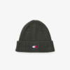 Bonnet Logo Green-Tommy Hilfiger-Vêtements & Co.-Maroquinerie Fortunas-Mouscron