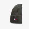 Bonnet Logo Green-Tommy Hilfiger-Vêtements & Co.-Maroquinerie Fortunas-Mouscron