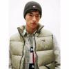 Bonnet Logo Green-Tommy Hilfiger-Vêtements & Co.-Maroquinerie Fortunas-Mouscron