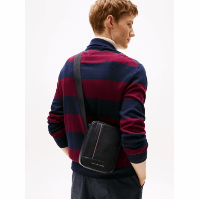Reporter Mini Black-Tommy Hilfiger-Maroquinerie-Maroquinerie Fortunas-Mouscron