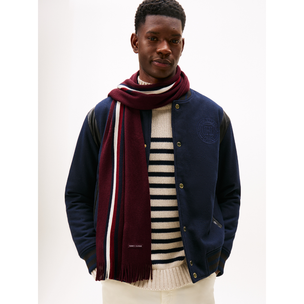 Echarpe Burgundy-Tommy Hilfiger-Vêtements & Co.-Maroquinerie Fortunas-Mouscron