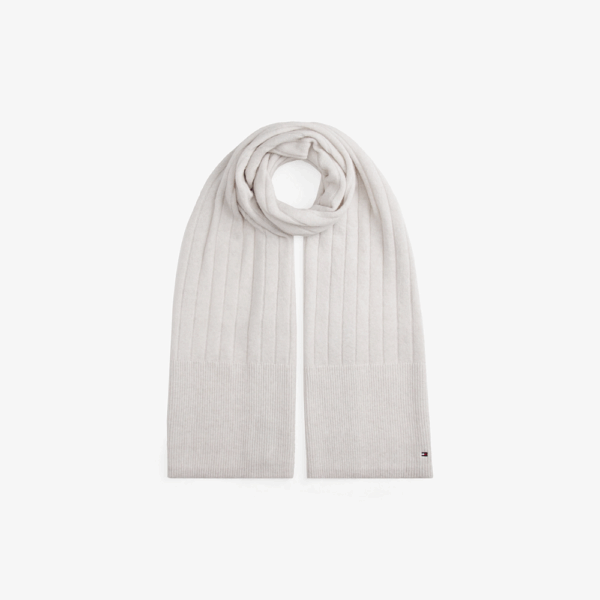 Echarpe Fluffy Grey-Tommy Hilfiger-Accessoires de mode-Maroquinerie Fortunas-Mouscron