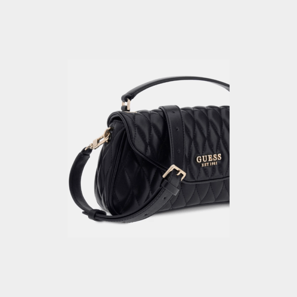 Valla Top Handle Black-Guess-Sac-Maroquinerie Fortunas-Mouscron