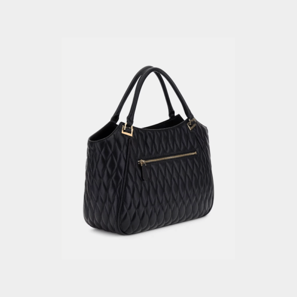 Valla Tote Black-Guess-Sac-Maroquinerie Fortunas-Mouscron