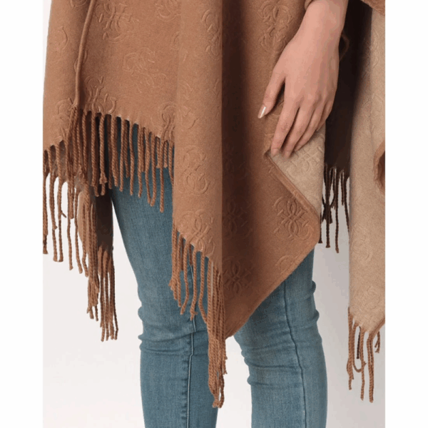 Poncho Beige Gold-Guess-Accessoire de mode-Maroquinerie Fortunas-Mouscron