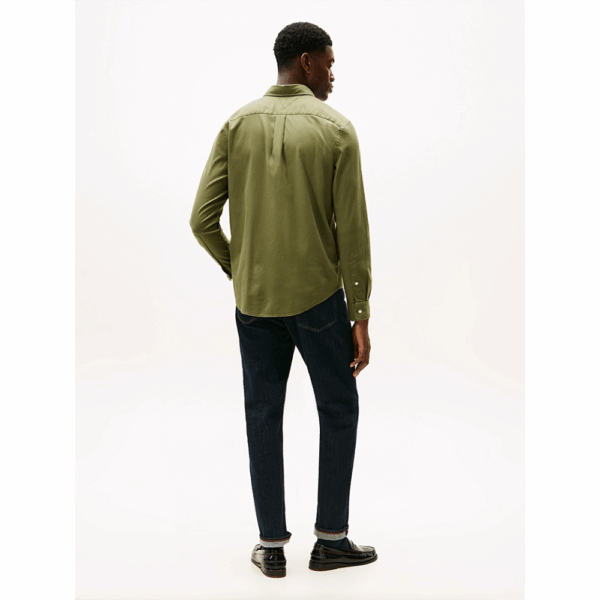 Chemise Flannel Green-Tommy Hilfiger-Vêtements & Co.-Maroquinerie Fortunas-Mouscron