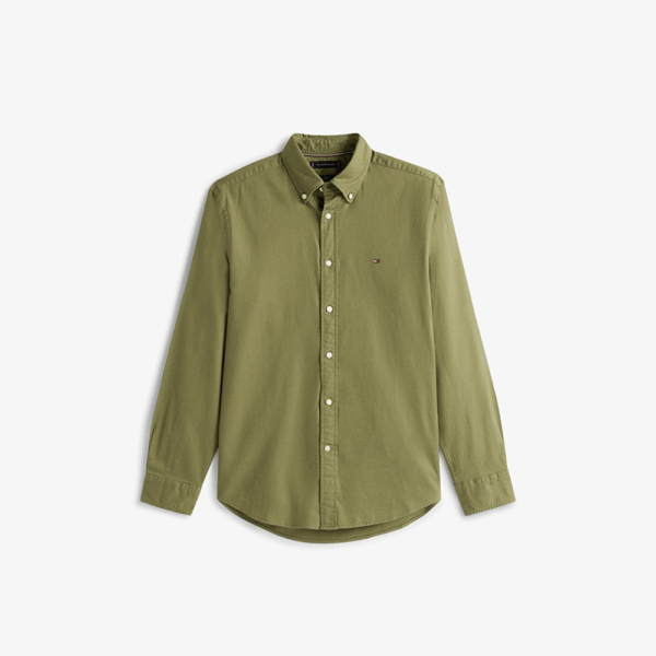 Chemise Flannel Green-Tommy Hilfiger-Vêtements & Co.-Maroquinerie Fortunas-Mouscron