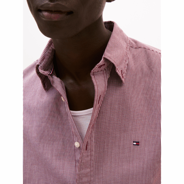 Chemise Poplin Red-Tommy Hilfiger-Vêtements & Co.-Maroquinerie Fortunas-Mouscron