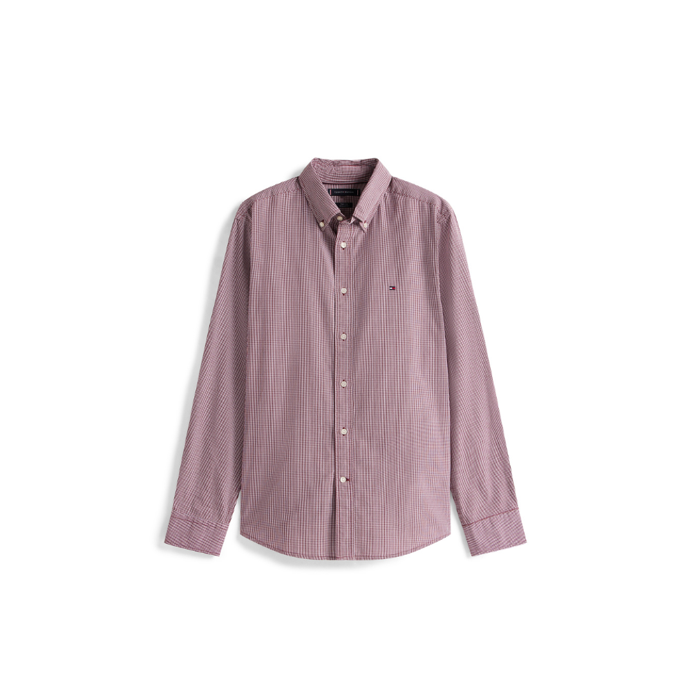Chemise Poplin Red-Tommy Hilfiger-Vêtements & Co.-Maroquinerie Fortunas-Mouscron Chemise Poplin Red-Tommy Hilfiger-Vêtements & Co.-Maroquinerie Fortunas-Mouscron