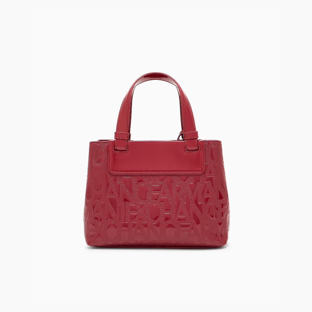 Handle Logo Patent Red-Armani-Sac-Maroquinerie Fortunas-Mouscron Handle Logo Patent Red-Armani-Sac-Maroquinerie Fortunas-Mouscron
