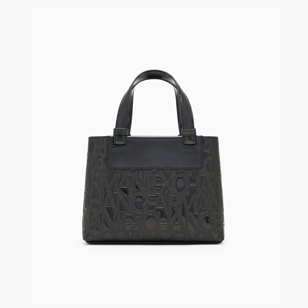 Handle Logo Patent Black-Armani-Sac-Maroquinerie Fortunas-Mouscron Handle Logo Patent Black-Armani-Sac-Maroquinerie Fortunas-Mouscron