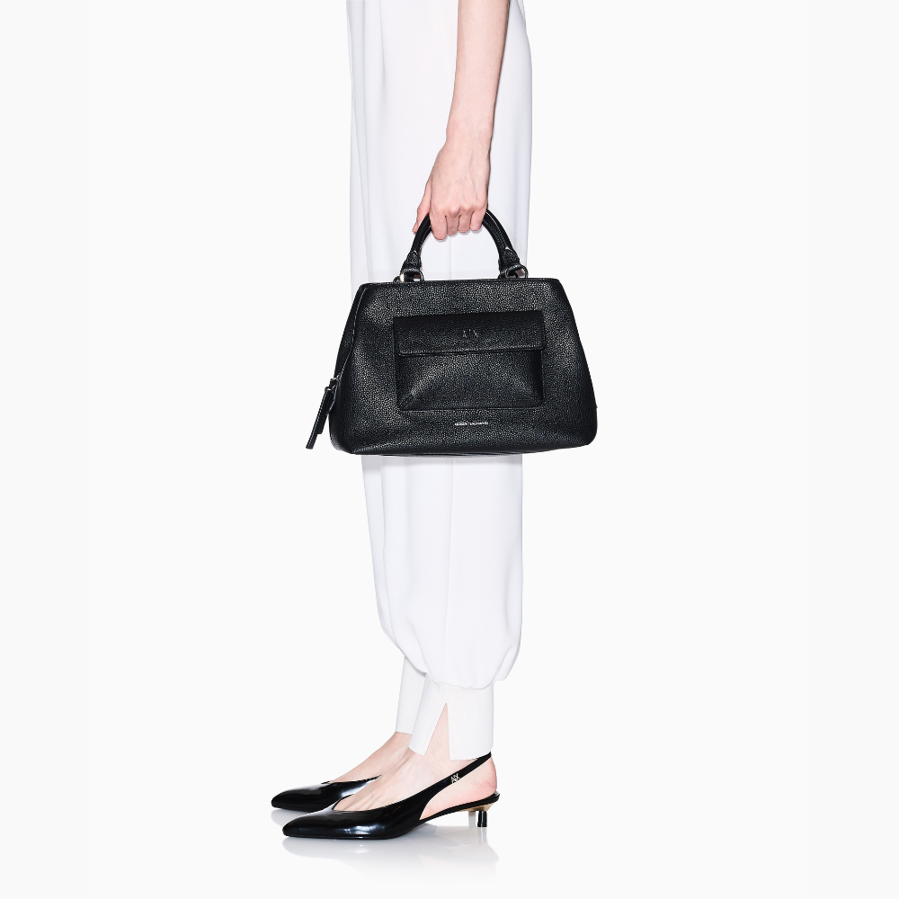 Nicole Tote M Black-Armani-Sac-Maroquinerie Fortunas-Mouscron