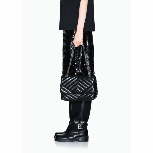 Messenger Bag Black-Armani-Sac-Maroquinerie Fortunas-Mouscron