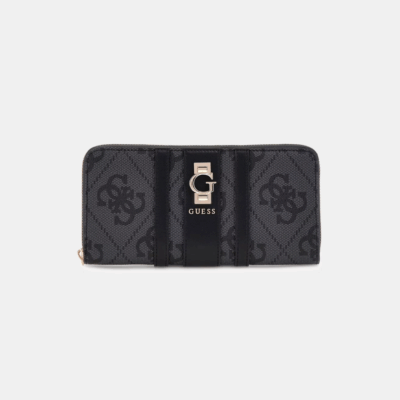 Portefeuille L Erenia Coal Logo-Guess-Petite Maroquinerie-Maroquinerie Fortunas-Mouscron