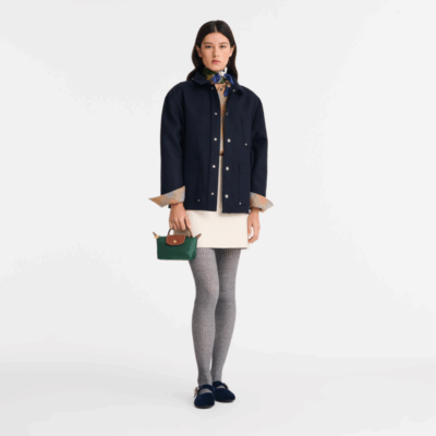 Pliage Cosmétique Vert Anglais-Longchamp-Sacs-Maroquinerie Fortunas-Mouscron