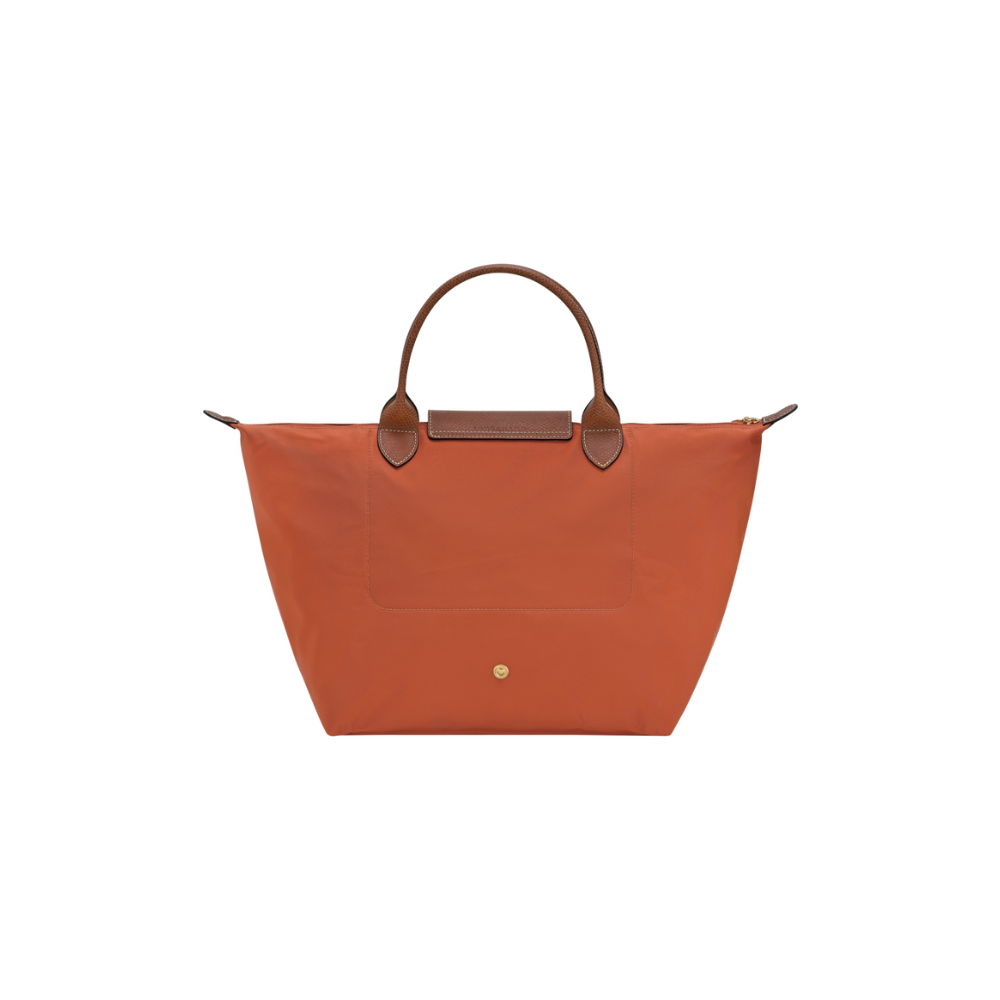 Pliage Handle M Brique-Longchamp-Sacs-Maroquinerie Fortunas-Mouscron