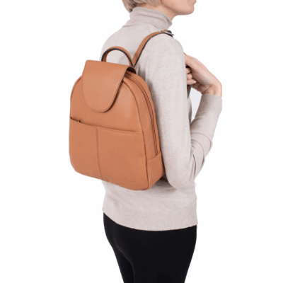 Sac à Dos Cognac-Hexagona-Sacs-Maroquinerie Fortunas-Mouscron