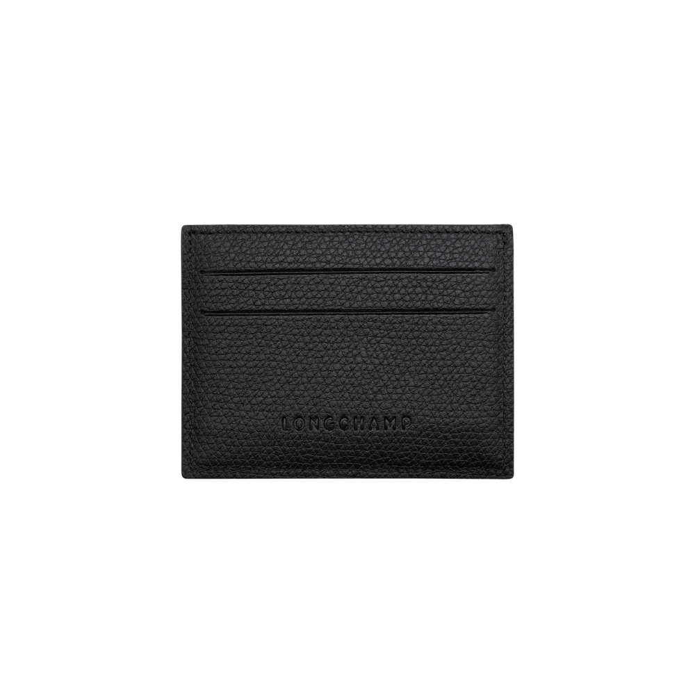 Roseau Porte-cartes Noir-Longchamp-Petite Maroquinerie-Maroquinerie Fortunas-Mouscron