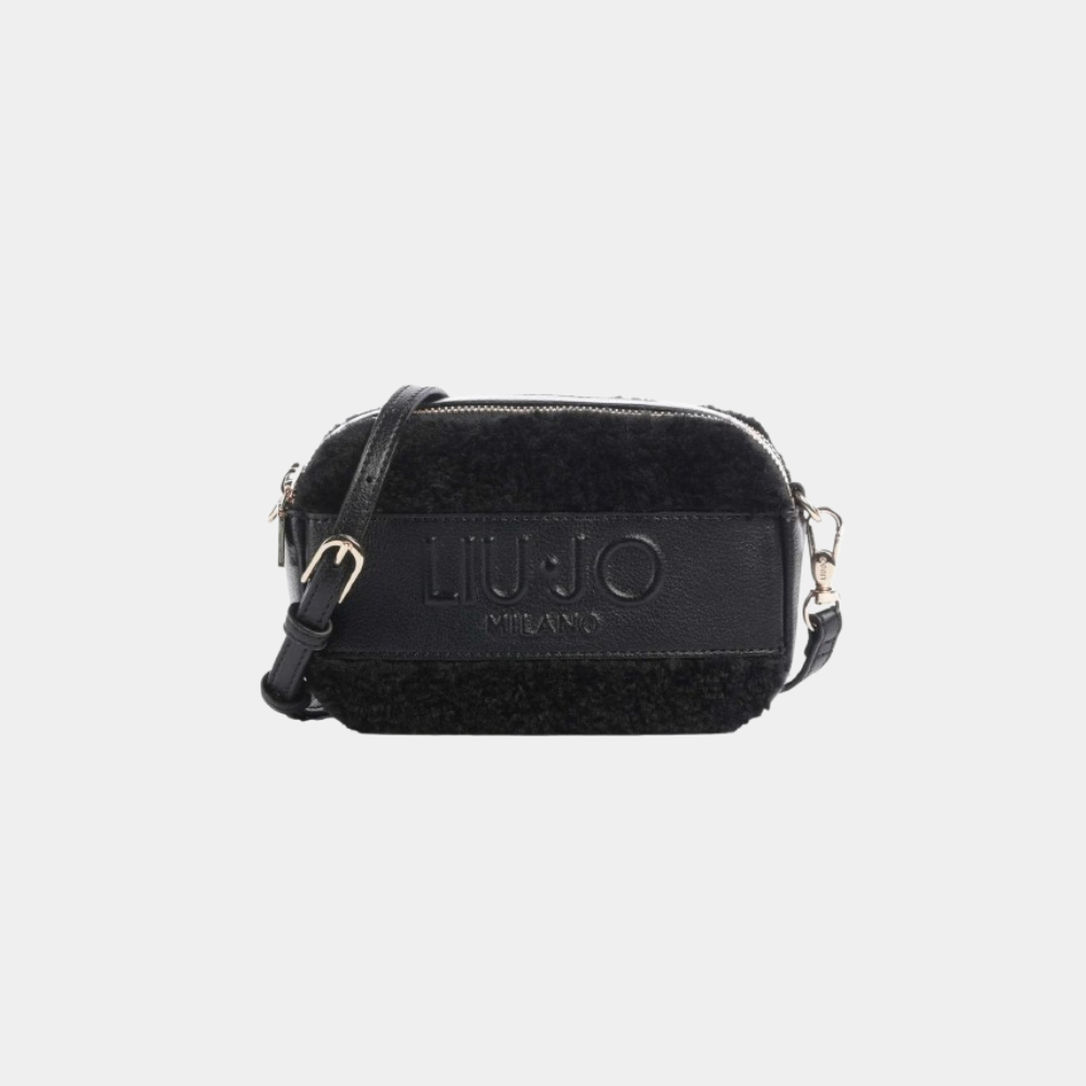 Handbag Ridhi Nero-Liu-Jo-Sac-Maroquinerie Fortunas-Mouscron