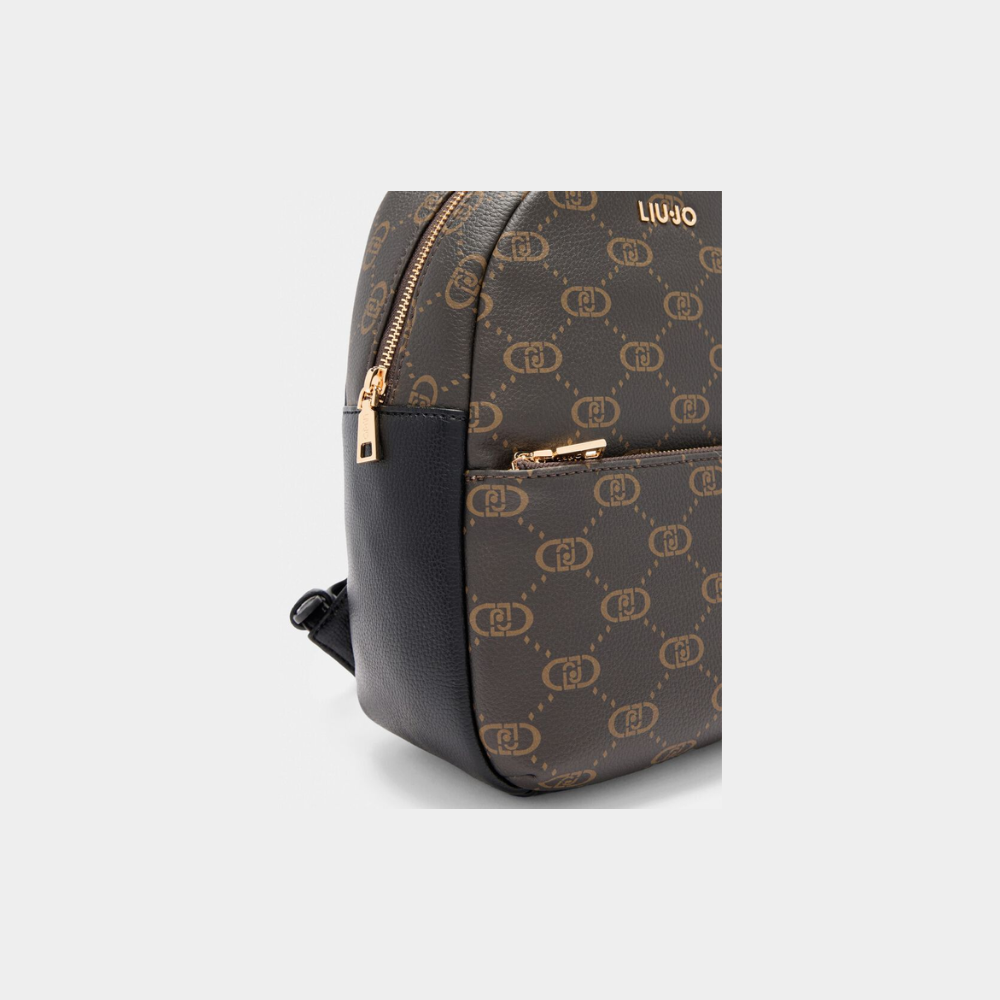 Backpack Lunny Nero-Liu-Jo-Sac-Maroquinerie Fortunas-Mouscron