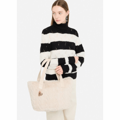 Shopper Verry Neutro-Liu-Jo-Sac-Maroquinerie Fortunas-Mouscron