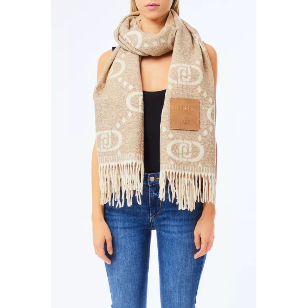 Echarpe Logo Milk-Liu-Jo-Accessoires de mode-Maroquinerie Fortunas-Mouscron