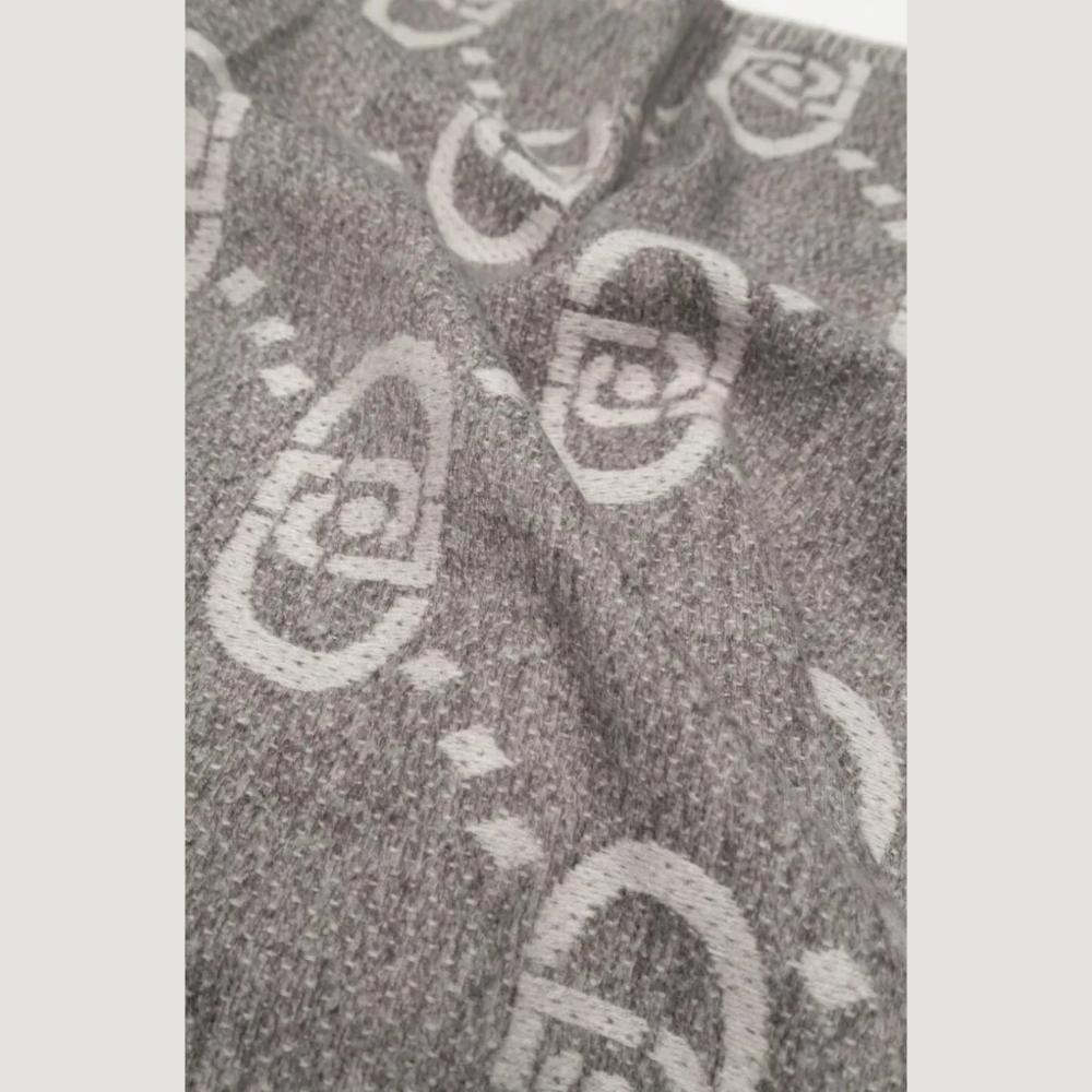 Echarpe Logo Grey-Liu-Jo-Accessoires de mode-Maroquinerie Fortunas-Mouscron