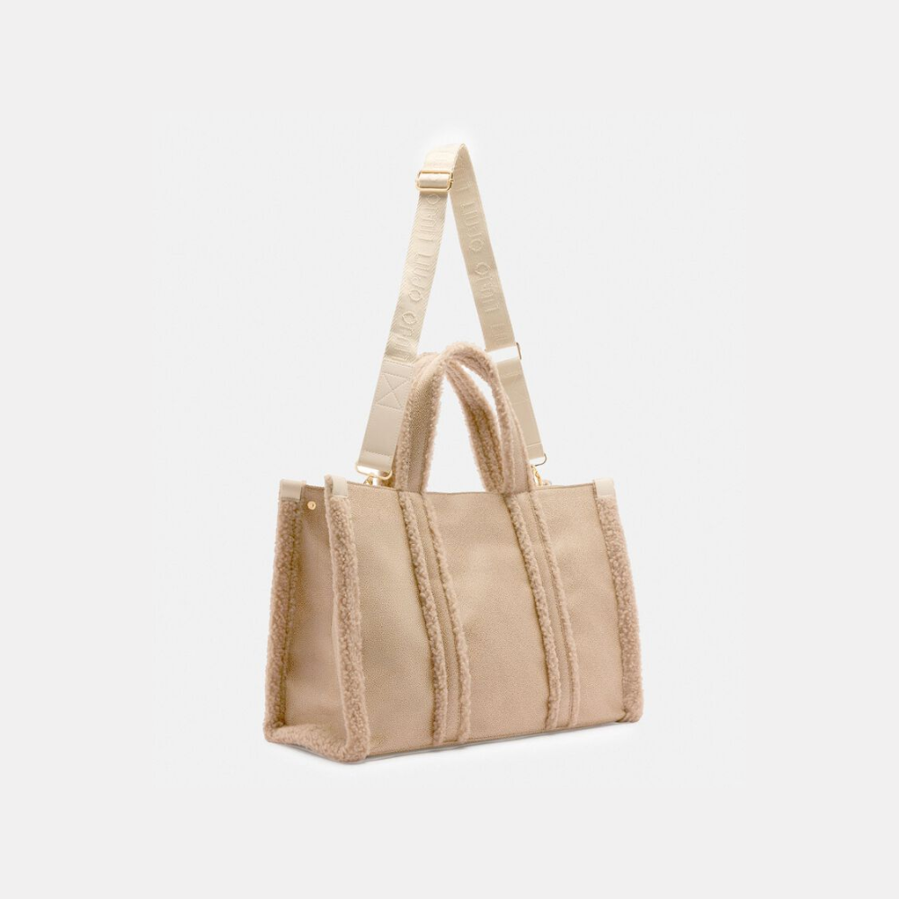 Montone Bag Naturale-Liu-Jo-Sac-Maroquinerie Fortunas-Mouscron