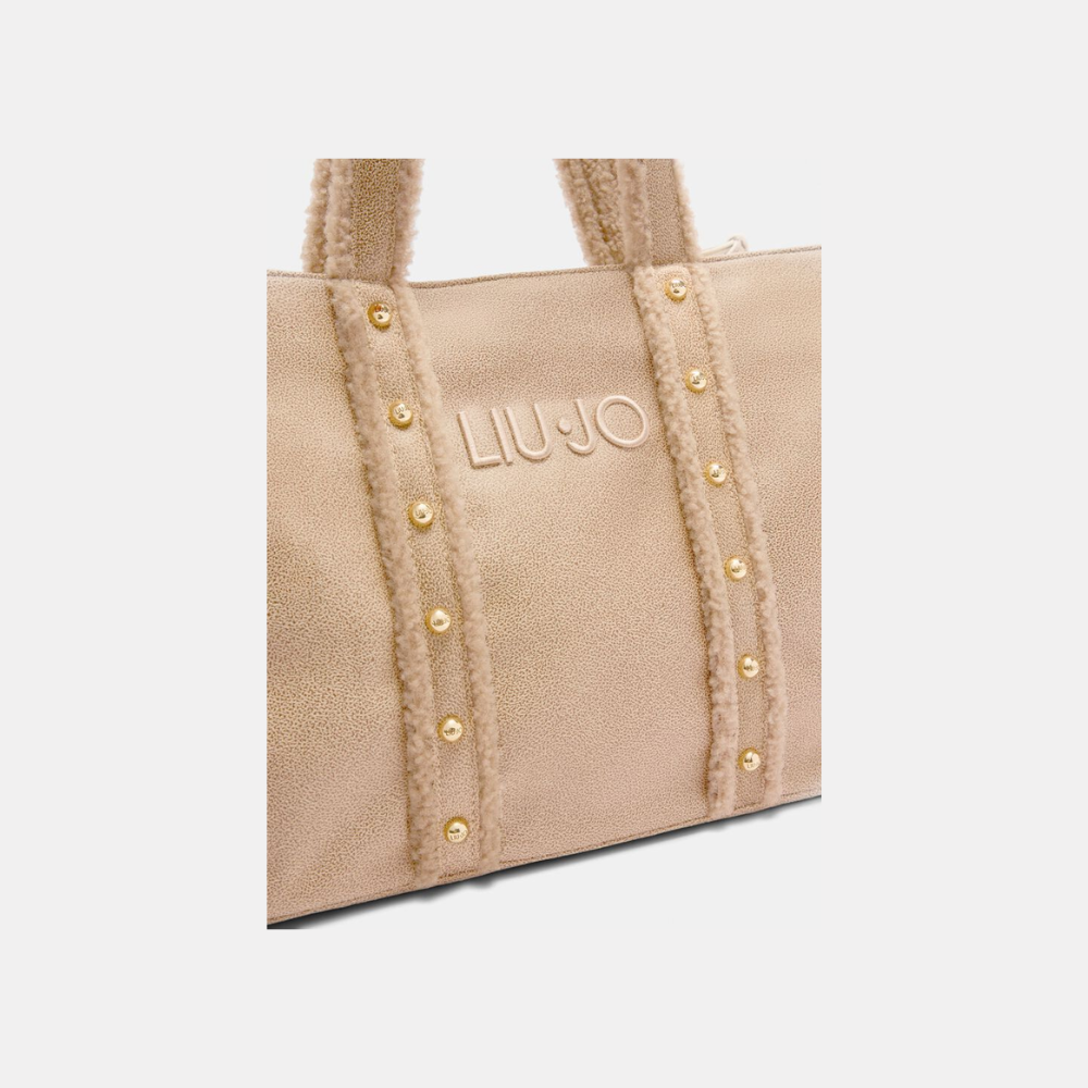 Montone Bag Naturale-Liu-Jo-Sac-Maroquinerie Fortunas-Mouscron